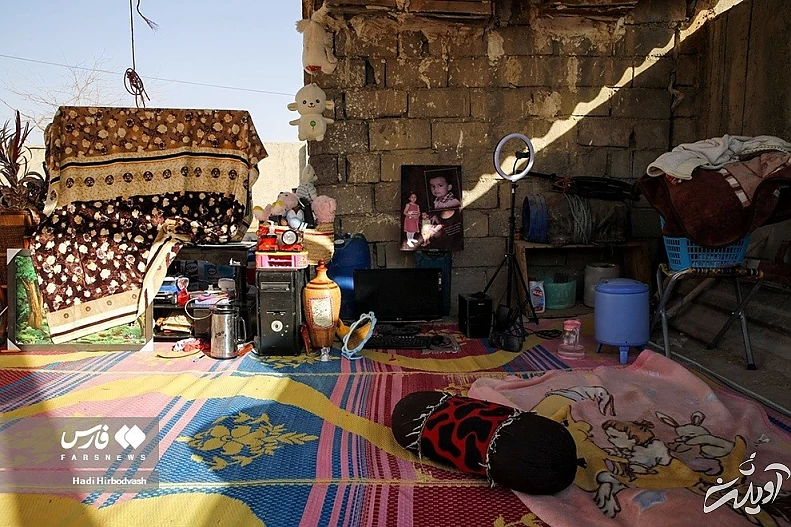 (تصاویر) خسارات زلزله در روستای رزوانه هرمزگان